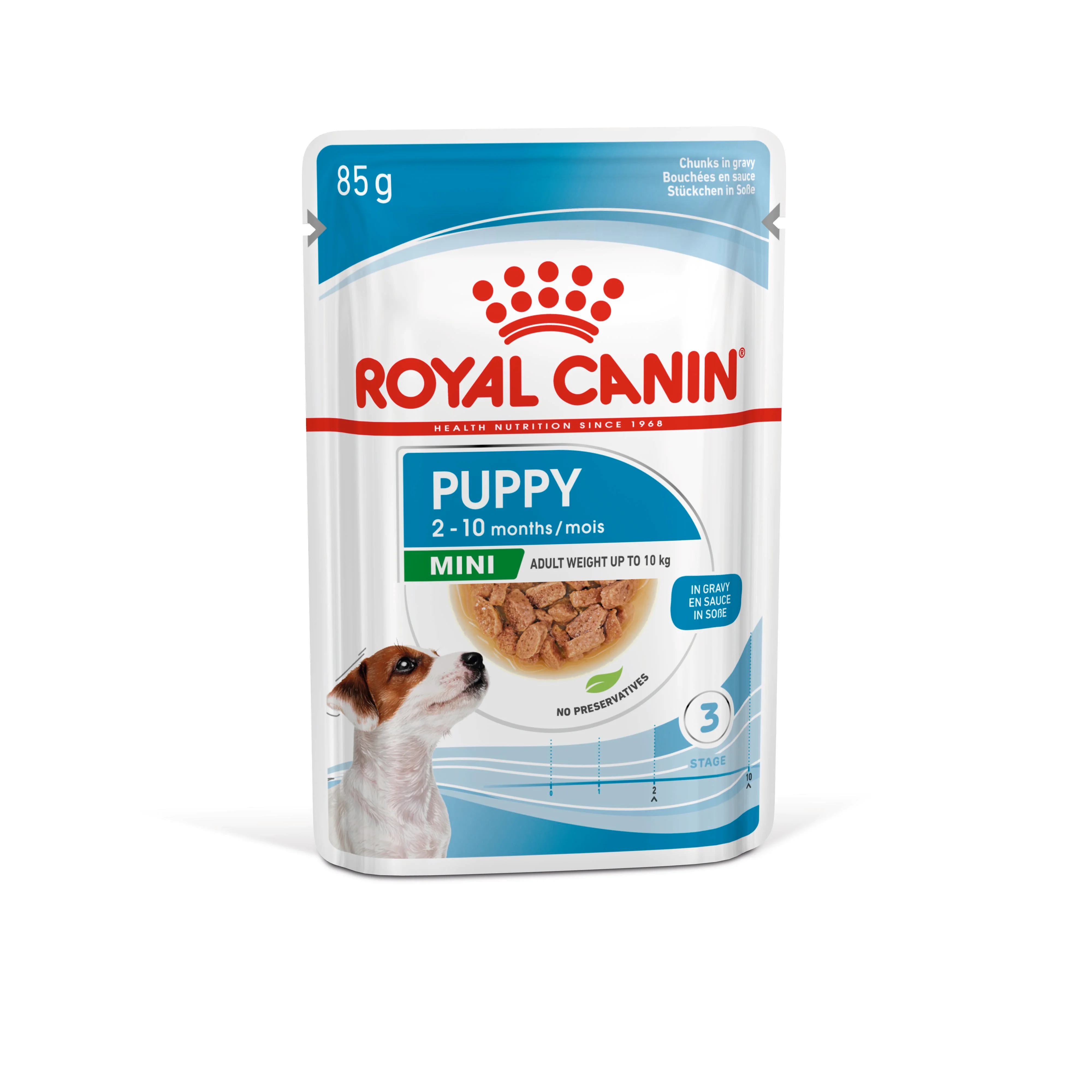 Royal Canin Puppy Mini Chunks in Gravy 85g