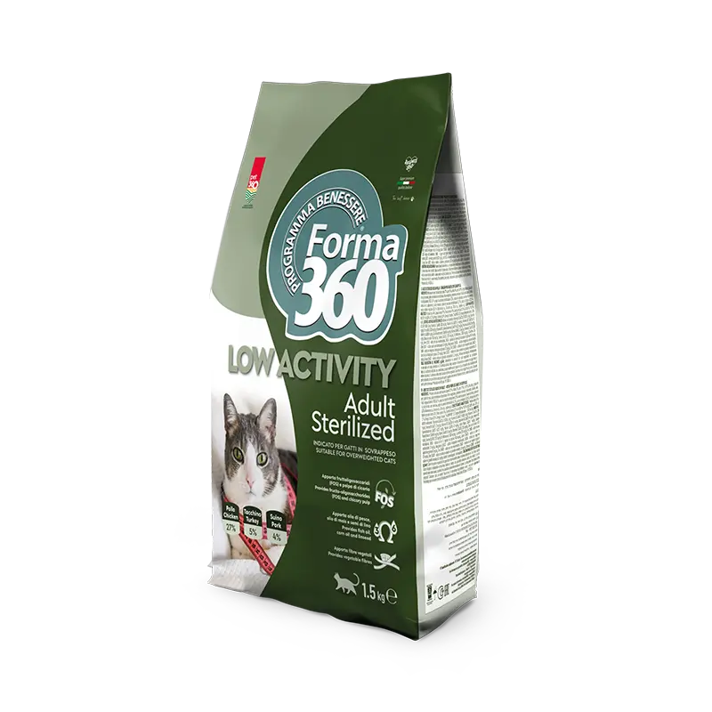 Forma360 Low Actiity Adult Sterilised Cat 1,5kg