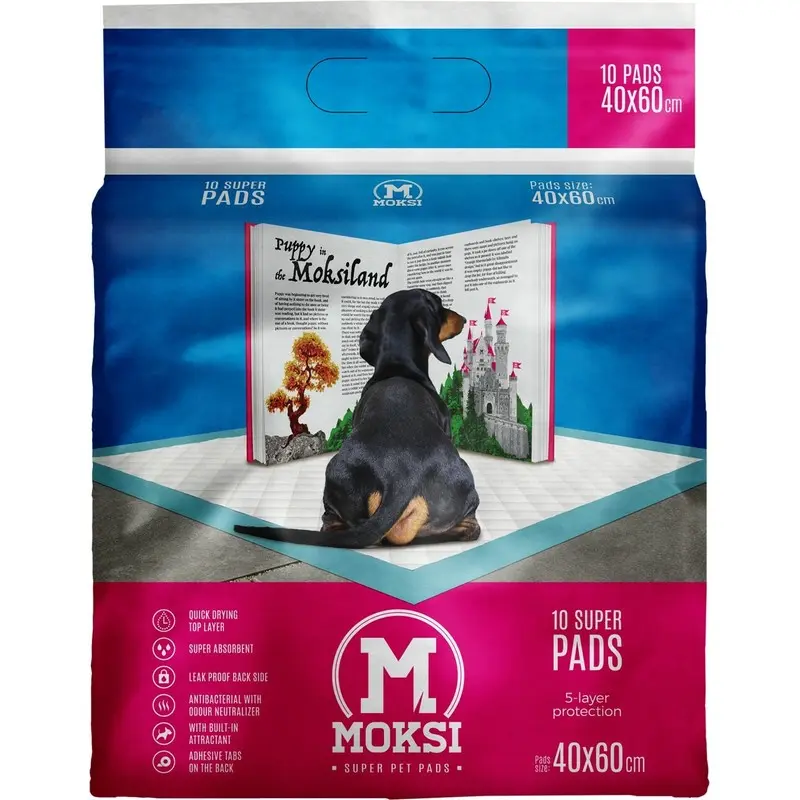 Moksi Super Pet Pads podloge za trening pasa 40x60cm (10 komada)