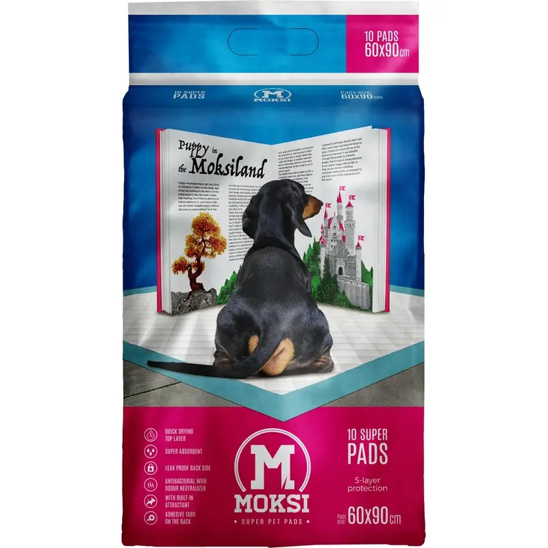 Moksi Super Pet Pads podloge za trening pasa 60x90cm (10 komada)
