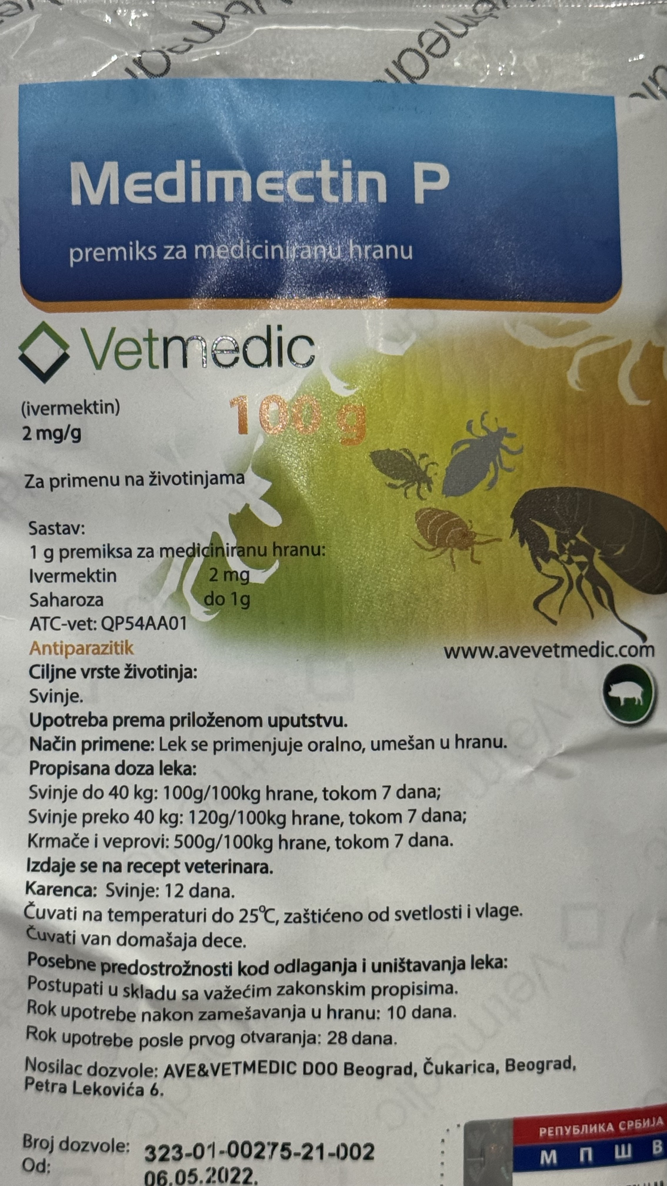 Medimectin P 100g