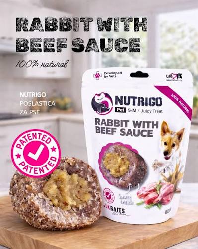 Nutrigo rabbit with beef sauce 150 g S-M