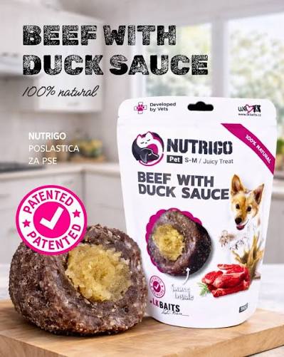 Nutrigo beef with duck sauce 200 g L-XL