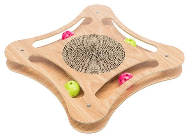 Trixie 48021 grebalica drvo i loptice 35x4x35cm