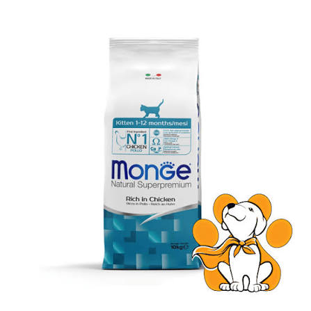 Monge rich in chiken 10kg Kitten (cena po 1kg)