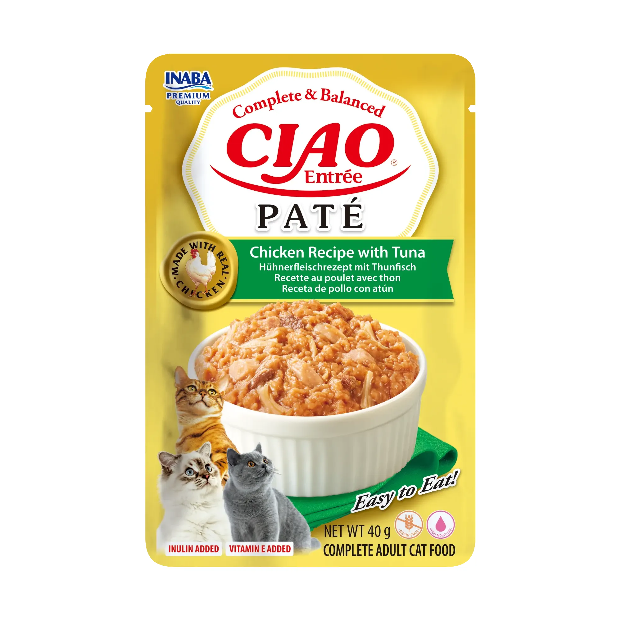 CIAO Entrée pašteta piletina i tunjevina 40g