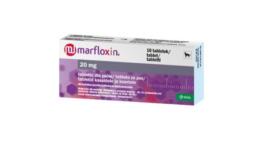 Krka Marfloxin 20mg tablete za pse 10 tableta