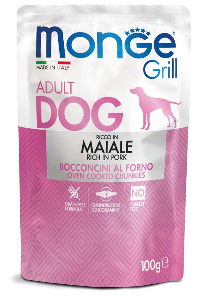 Monge Grill Adult Dog sa svinjetinom 100g