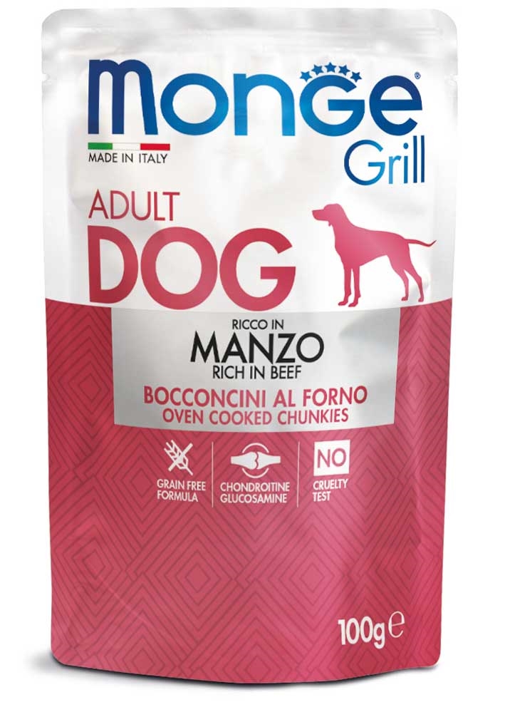 Monge Grill Adult Dog sa govedinom 100g