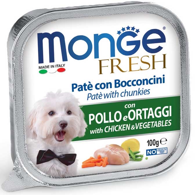 Monge Fresh Piletina i Povrće 100g