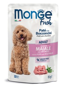 Monge Fresh Adult Paté sa svinjetinom i povrćem 85g
