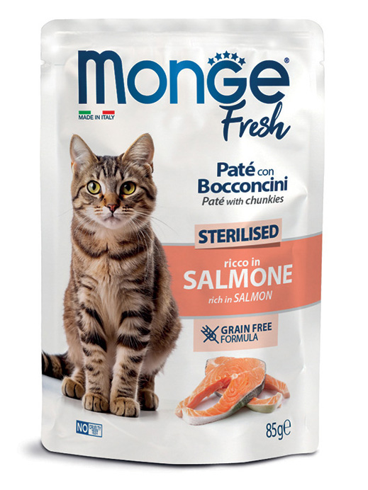 Monge Fresh Pate rich in Salmon 85g