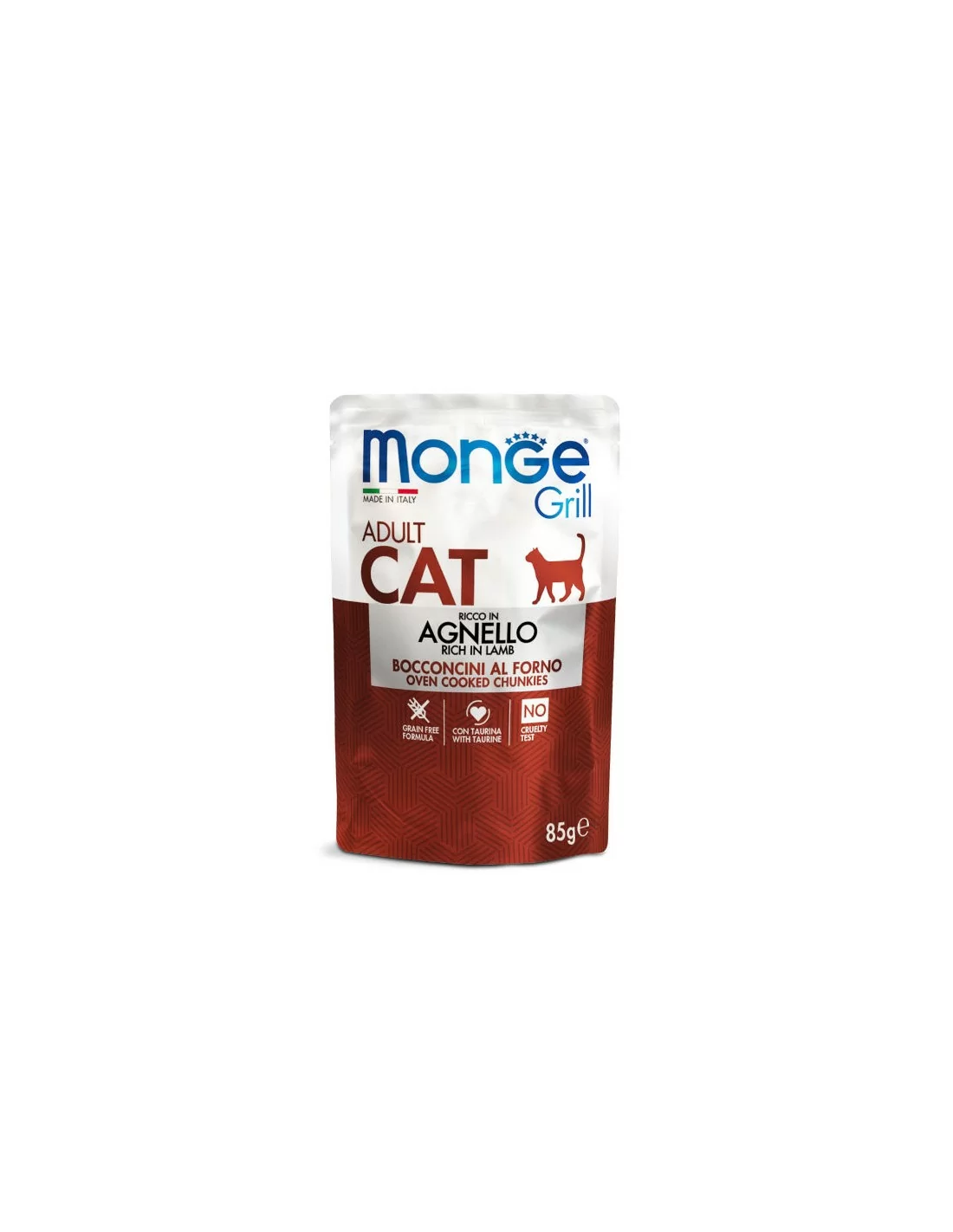 Monge Grill Adult Cat Lamb 85g
