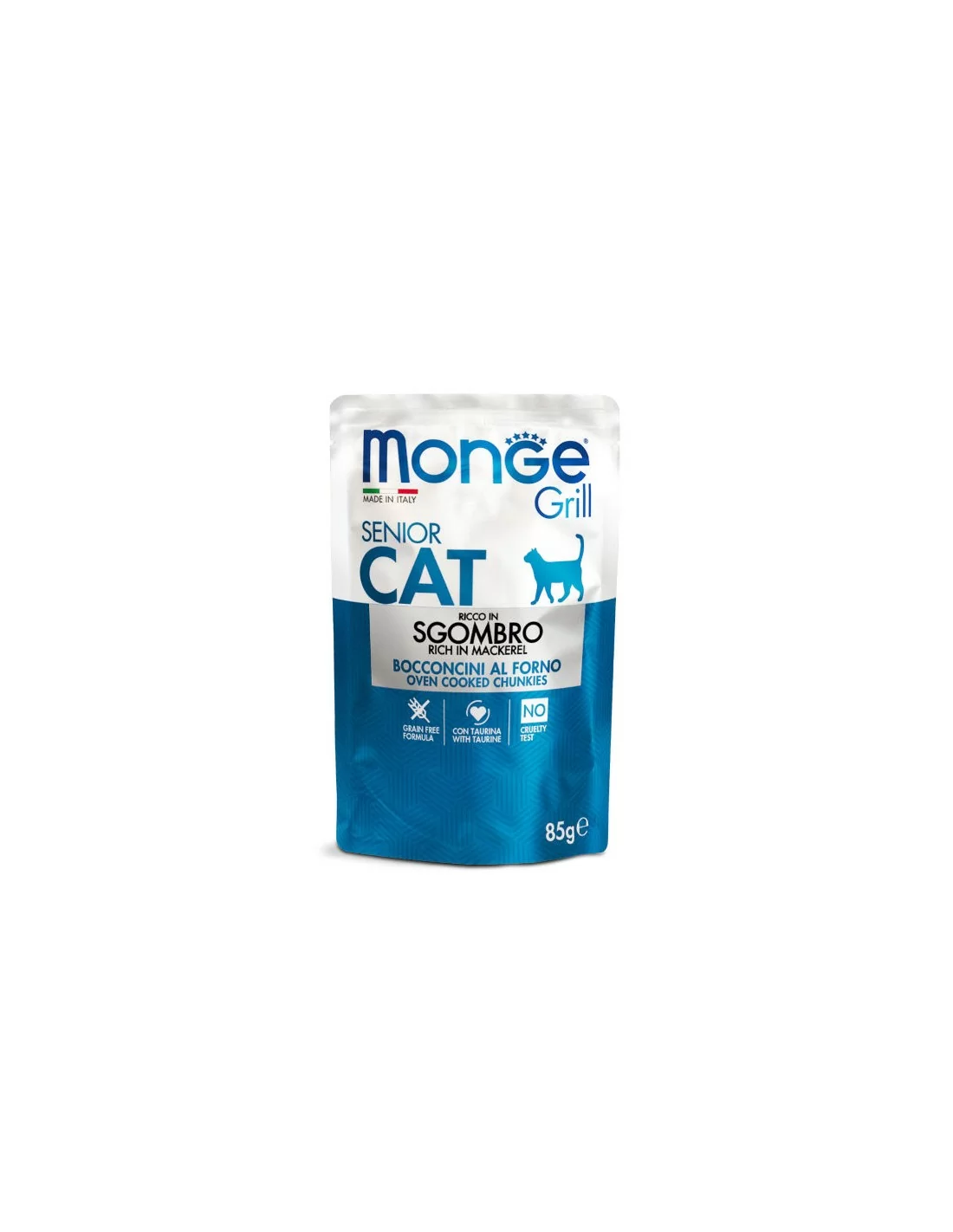 Monge Grill Senior Cat Mackerel 85g