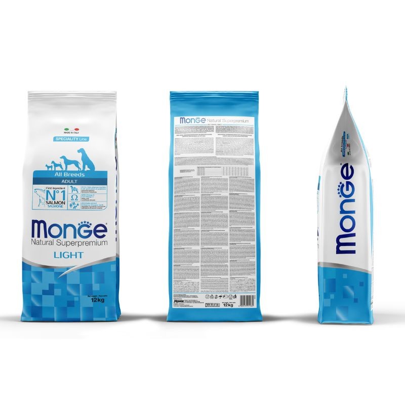 MONGE - Spec | ALL BREEDS Adult Light - Salmon 12kg (cena po kg)