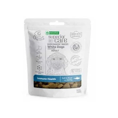 NATURE'S PROTECTION Superior Care White Dog Immune Health Herring 150g