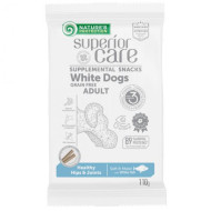 Nature's Protection Superior Care White Dogs Healthy Hips & Joints bezžitna poslastica sa belom ribom za zdrave kukove i zglobove pasa belog krzna 110g