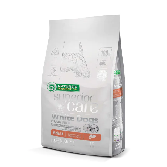 Nature's Protection Superior Care Adult hrana za bele pse - Losos 10kg (cena po kg)