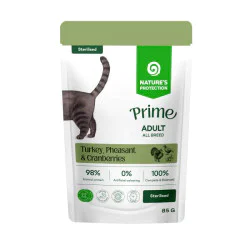 Nature's Protection Prime Adult Cat Turkey, Pheasant & Cranberries 85g