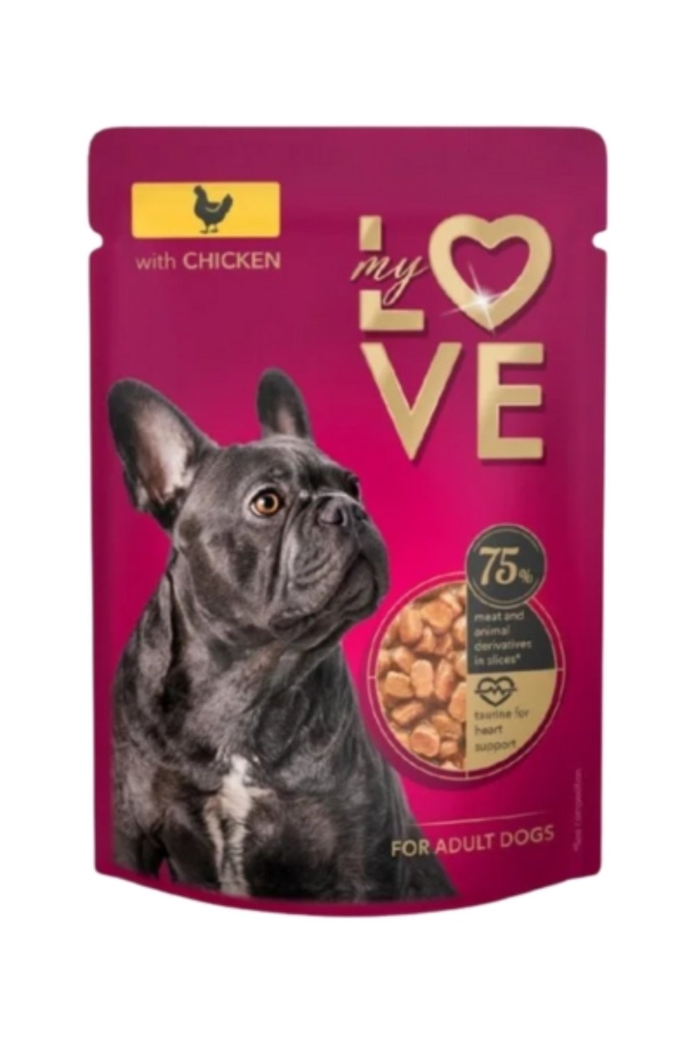 My Love za odrasle pse sa piletinom u sosu 100g