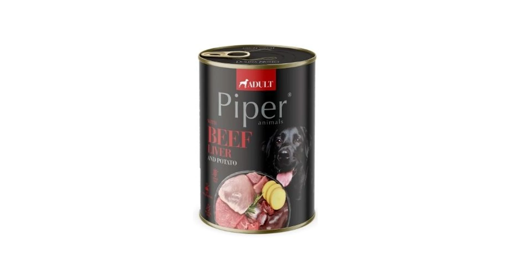 Piper Adult Beef Liver and Potato 400g