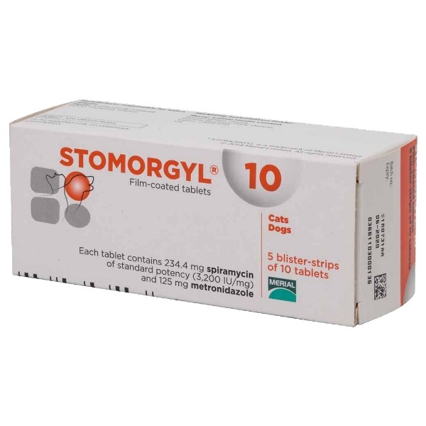 Stomorgyl 2x10 tableta