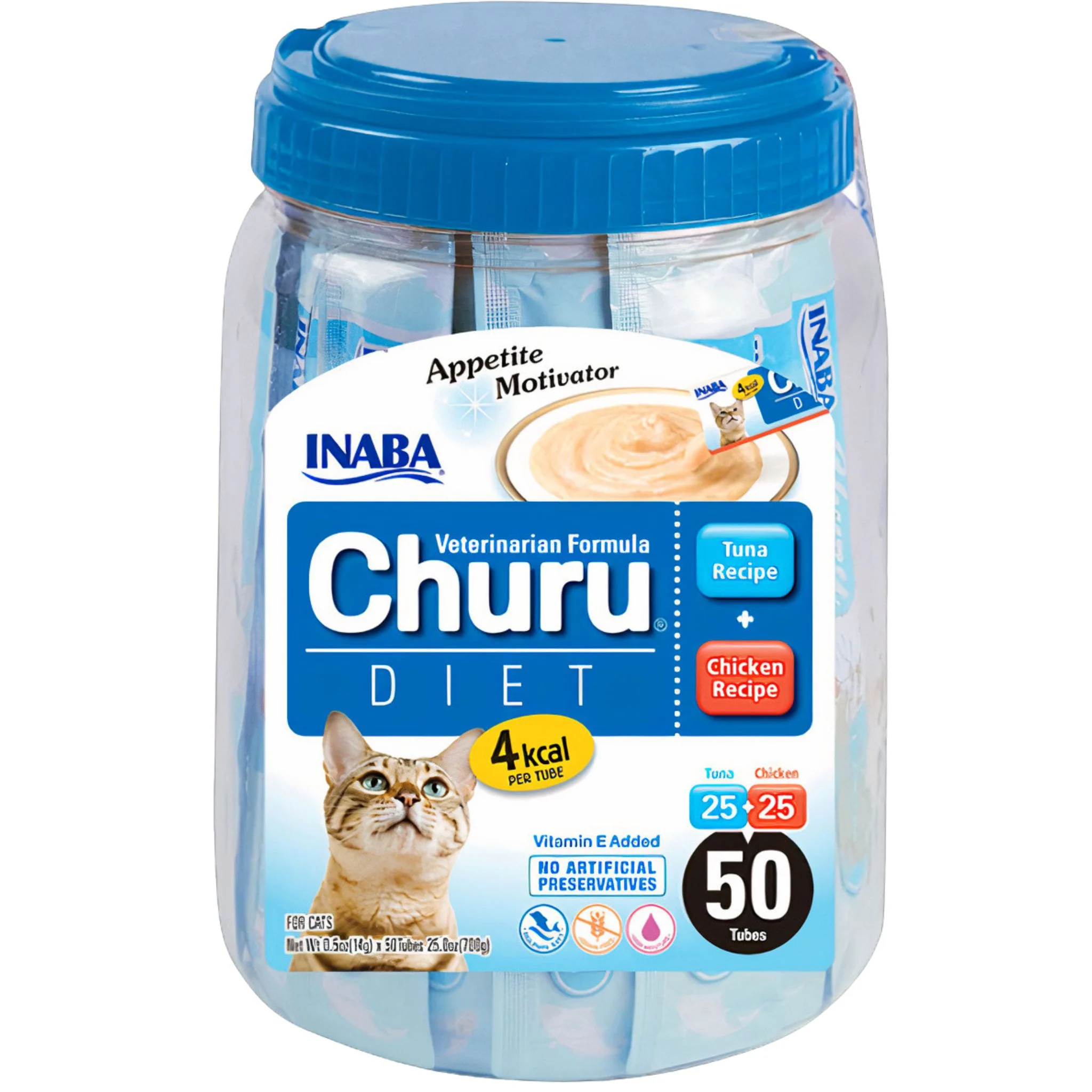 Inaba Cat Churu Diet dijetalno tunjevina i piletina 50x14g