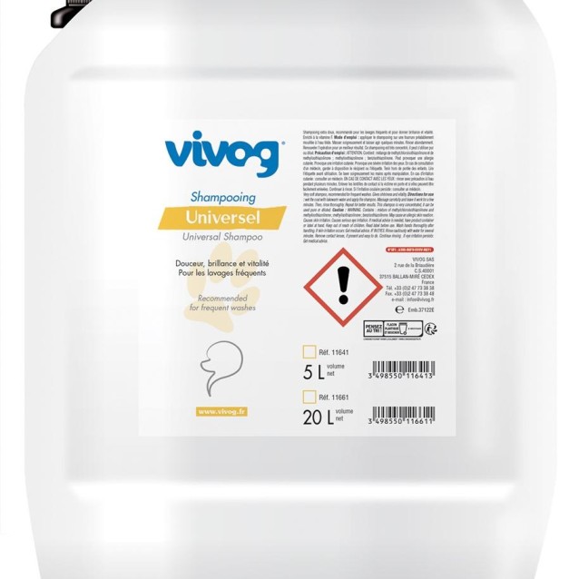 Univerzalan šampon Vivog - 5L kozmetika,samponi
