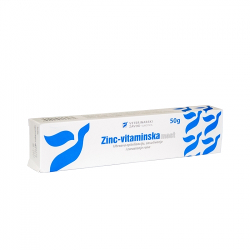 Zinc-vitaminska mast