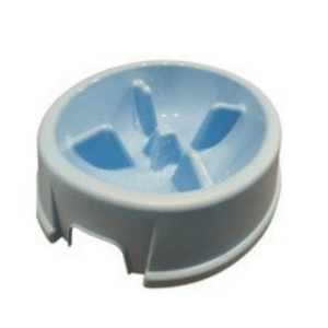 PVC posuda za mačke i pse 1.5 L – siva (27x27x7.5 cm)