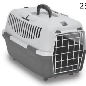 Transporter sa metalnim vratima 55x36x35 cm