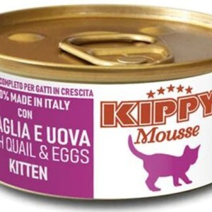 VBBC Kippy Mousse KITTEN PREPELICA-JAJA 85g konz