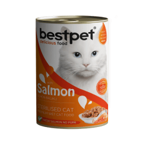 BESTPET konzerva 400g mačke losos steril [EN]